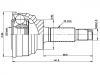 ремкомплект граната CV Joint Kit:F001-25-400A